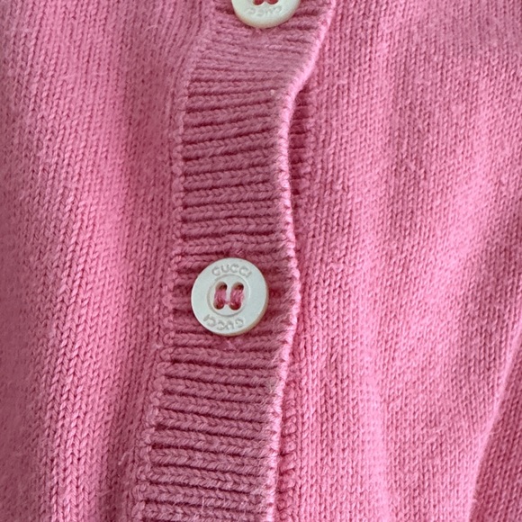 Gucci Kids Pink Sweater with Squirrel Embroidery - Picture 5 of 9